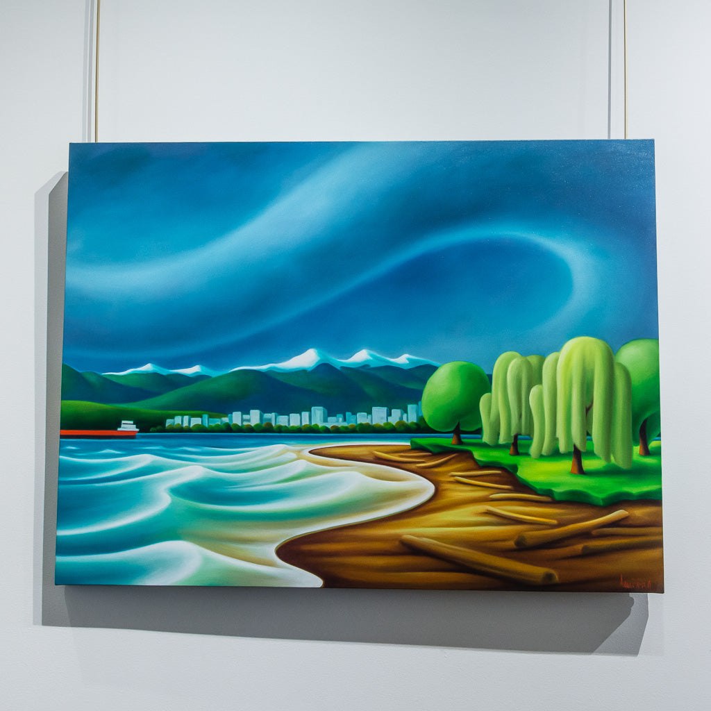 An Undecided Sky | 30" x 40" Oil on Canvas Dana Irving