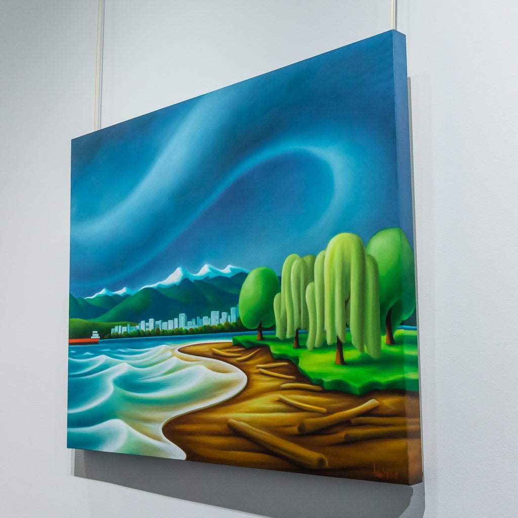 Dana Irving An Undecided Sky | 30" x 40" Oil on Canvas