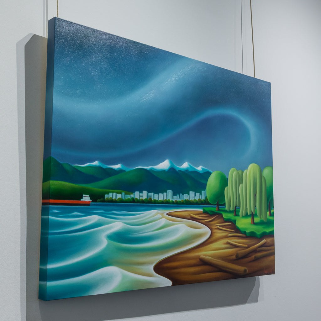Dana Irving An Undecided Sky | 30" x 40" Oil on Canvas