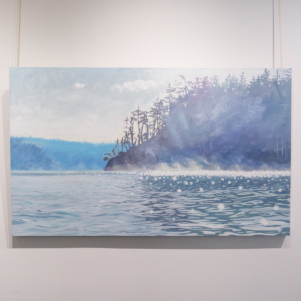 Naomi Cairns Seaford Bay I  |  36" x 60" Oil on Canvas