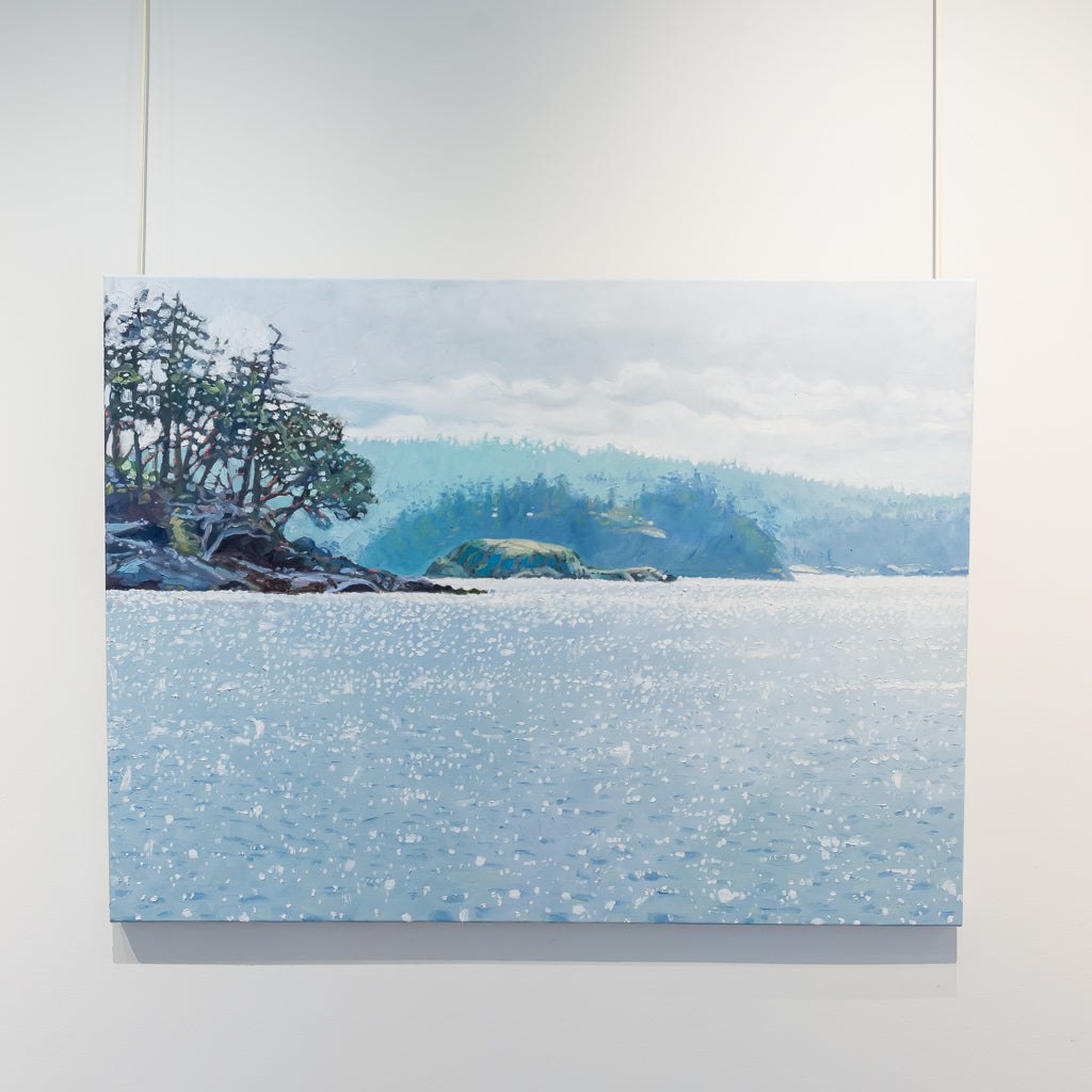 Heather Island V  | 36&quot; x 48&quot; Oil on Canvas Naomi Cairns