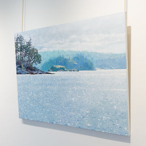 Naomi Cairns Heather Island V  | 36" x 48" Oil on Canvas
