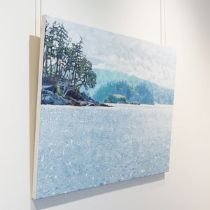 Naomi Cairns Heather Island V  | 36" x 48" Oil on Canvas