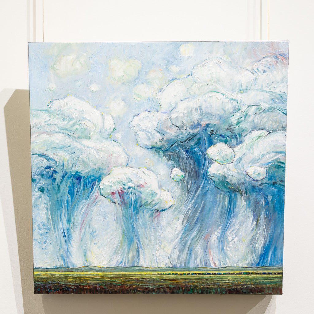 Cloud Dancing | 24&quot; x 24&quot; Oil on Canvas Steve R. Coffey