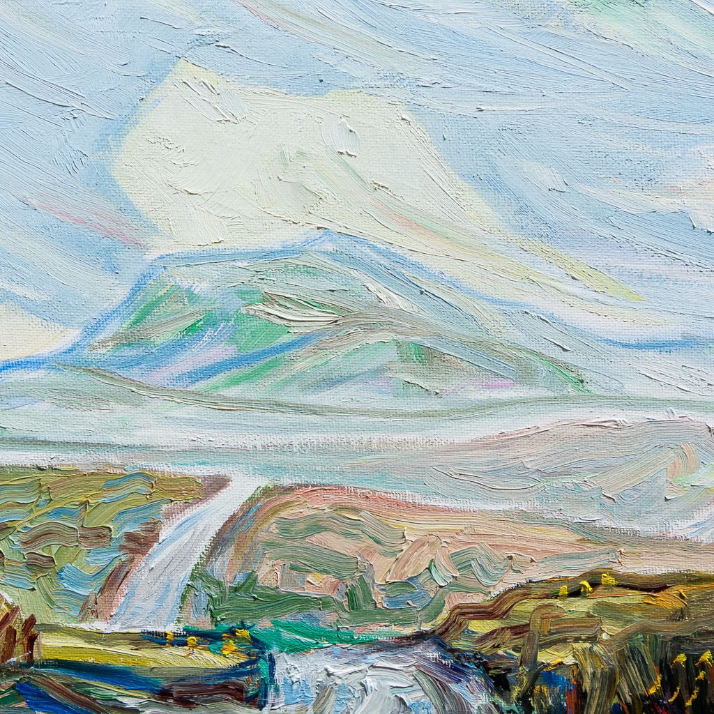 The Mountain | 18" x 24" Oil on Canvas Steve R. Coffey