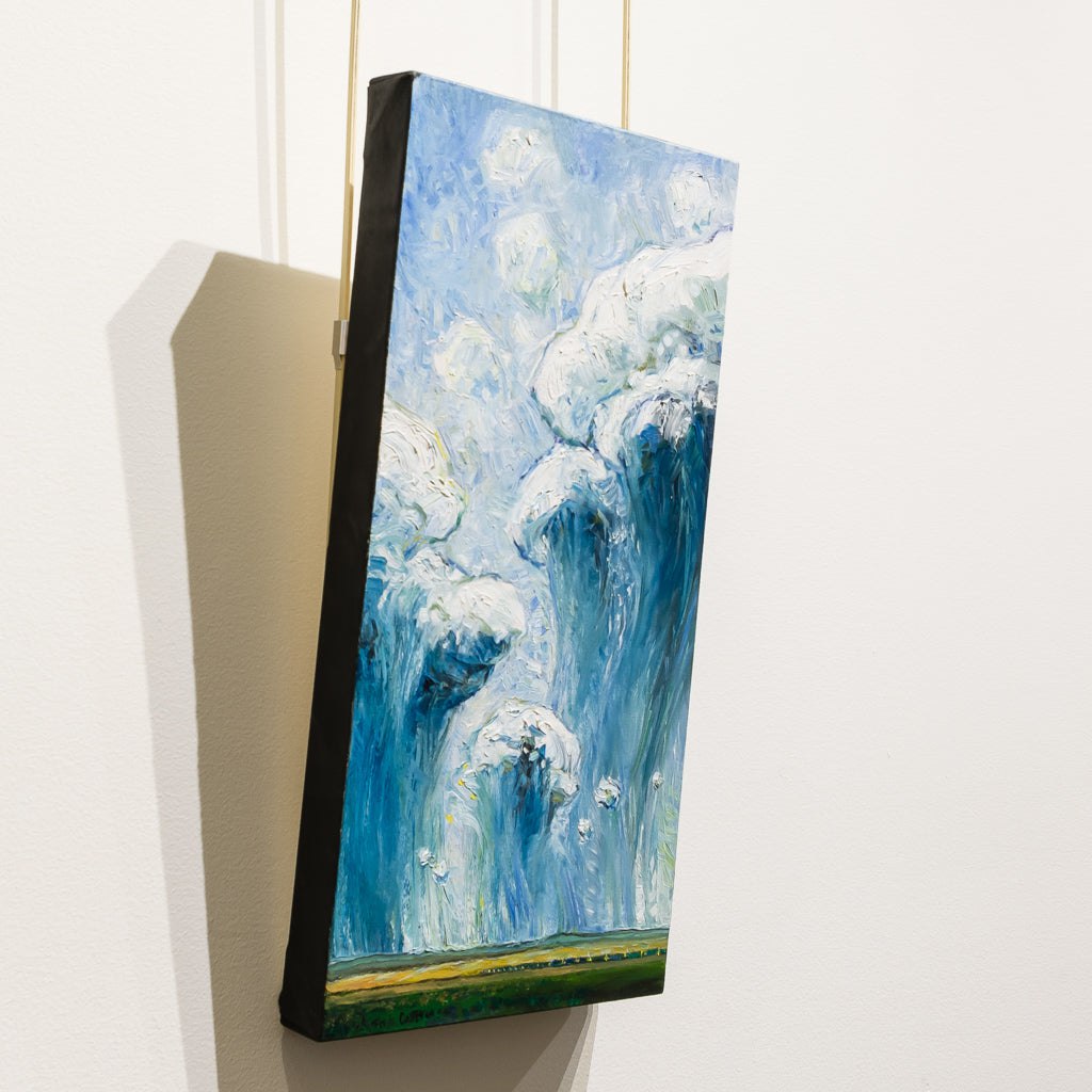 Prairie Jellyfish | 20" x 10" Oil on Canvas Steve R. Coffey