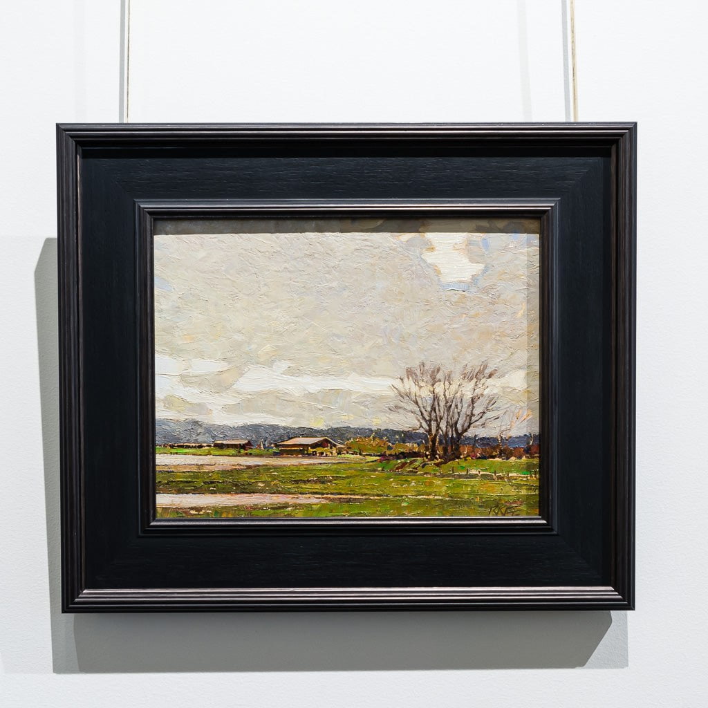 Ken Faulks February Fields | 11" x 14" Oil on Panel