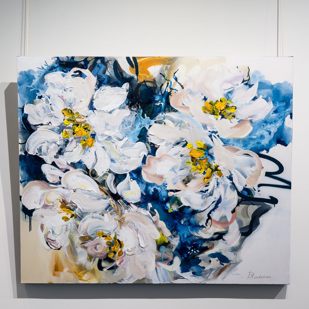 Elena Henderson Spring Vibes Series #1 | 40" x 48" Acrylic on Canvas