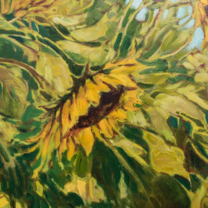Paul Paquette Flowers of Ukraine | 36" x 36" Oil on Canvas