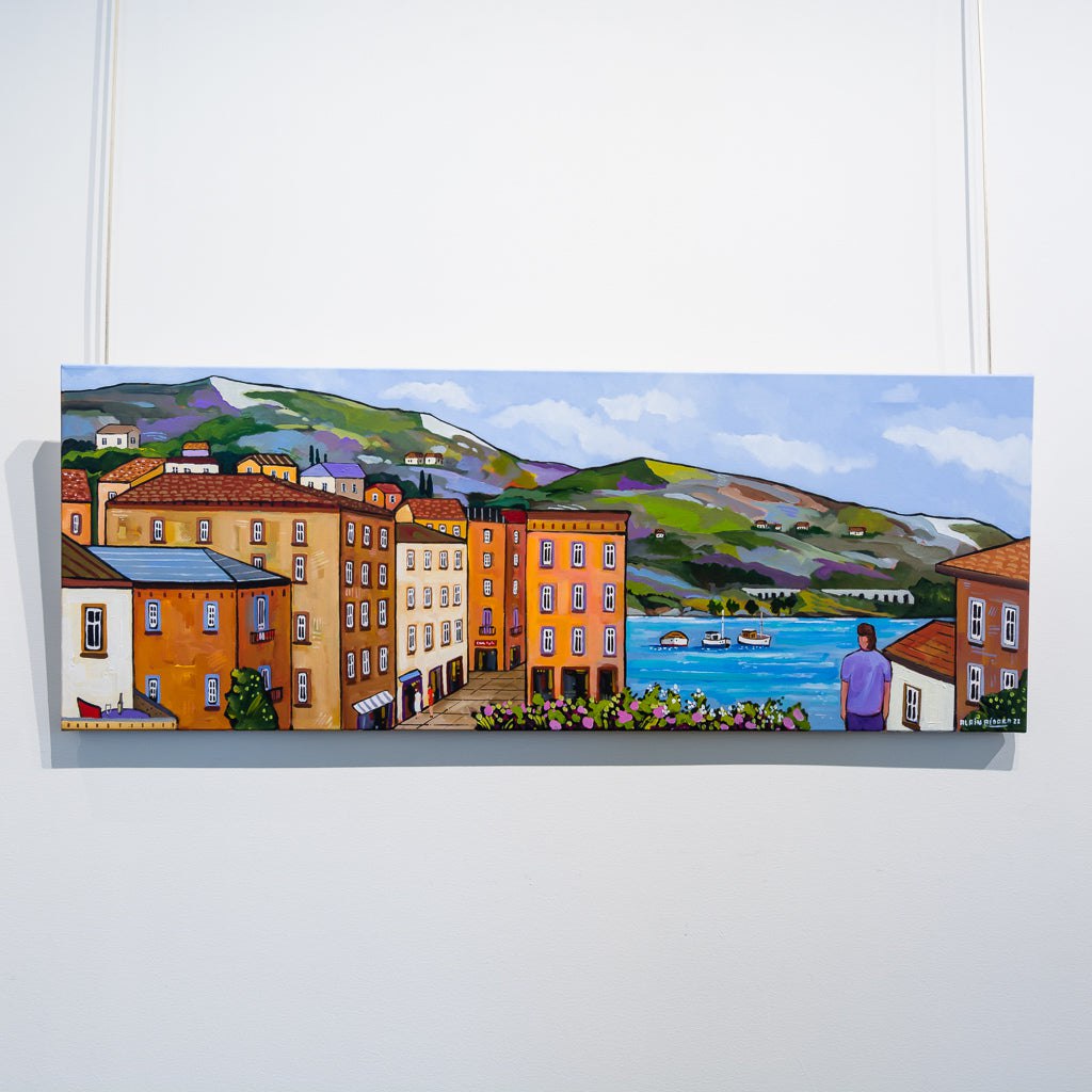 Alain Bédard Coast Hills | 18" x 48" Acrylic on Canvas