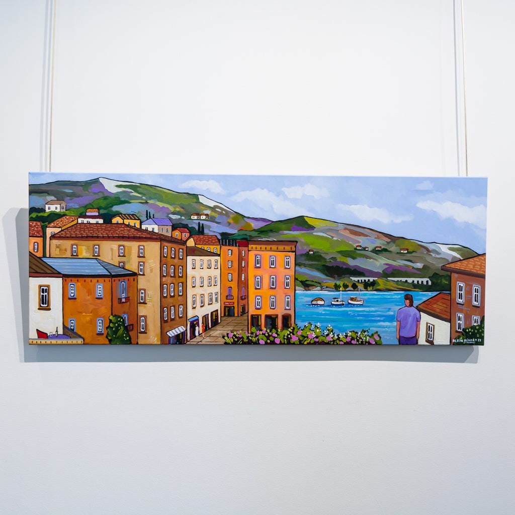 Coast Hills | 18" x 48" Acrylic on Canvas Alain Bédard