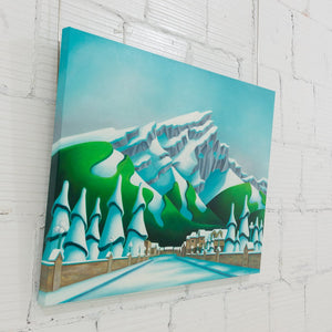 Dana Irving Cascade Mountain | 30" x 40" Oil on Canvas