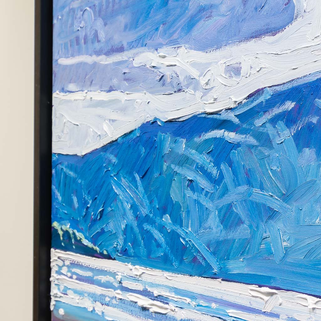 Ryan Sobkovich Alluring Cape Scott Shores, BC | 48" x 96" Oil on Canvas