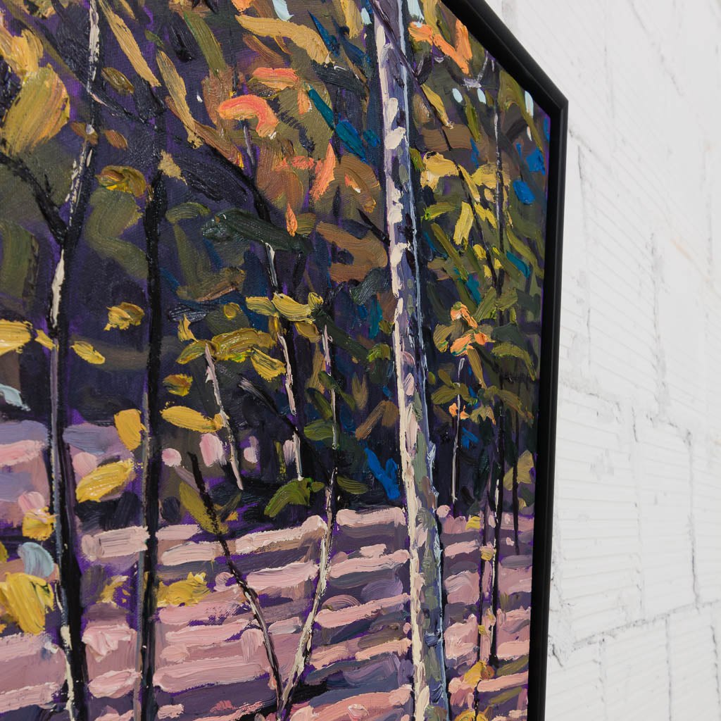 Ambient Autumn Light | 30" x 60" Oil on Canvas Ryan Sobkovich