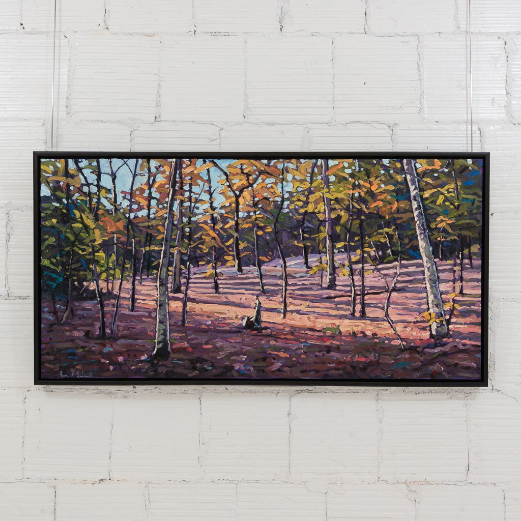 Ambient Autumn Light | 30&quot; x 60&quot; Oil on Canvas Ryan Sobkovich