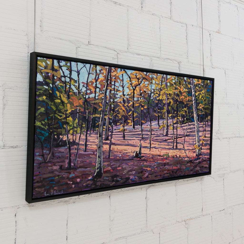 Ambient Autumn Light | 30" x 60" Oil on Canvas Ryan Sobkovich