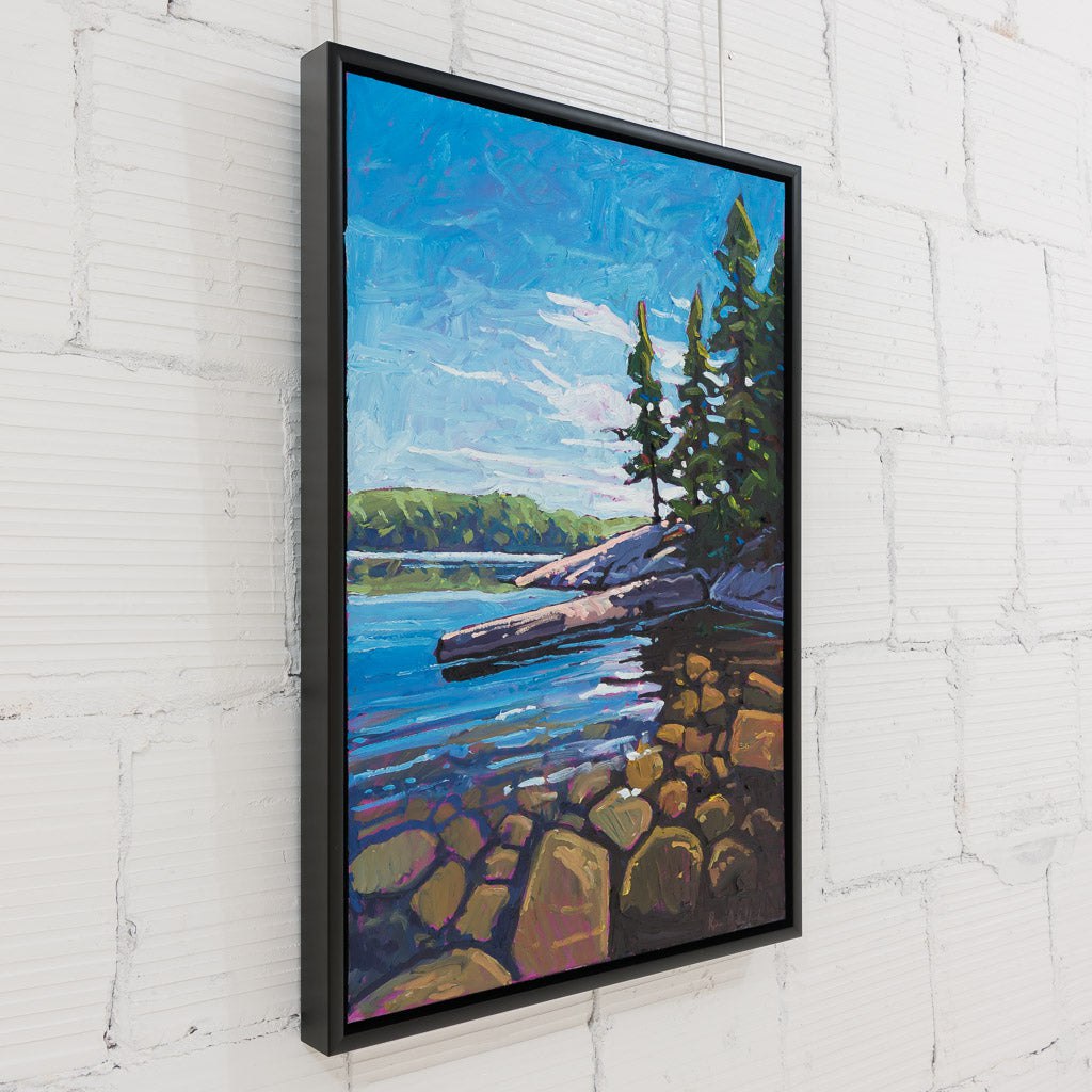 Ryan Sobkovich Crystalline Shores of Algonquin | 36" x 24" Oil on Canvas