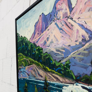 Ryan Sobkovich Elkhorn Mountain, Vancouver Island | 30" x 50" Oil on Canvas