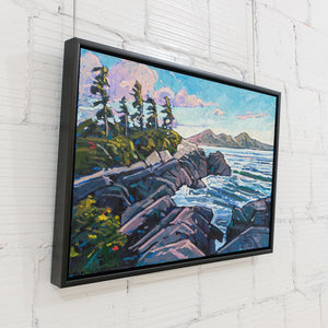 Ryan Sobkovich Evening Glow, Pacific Rim | 24" x 36" Oil on Canvas