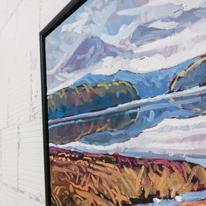 Ryan Sobkovich Paddling on Kakakzie Lake, Killarney | 30" x 40" Oil on Canvas