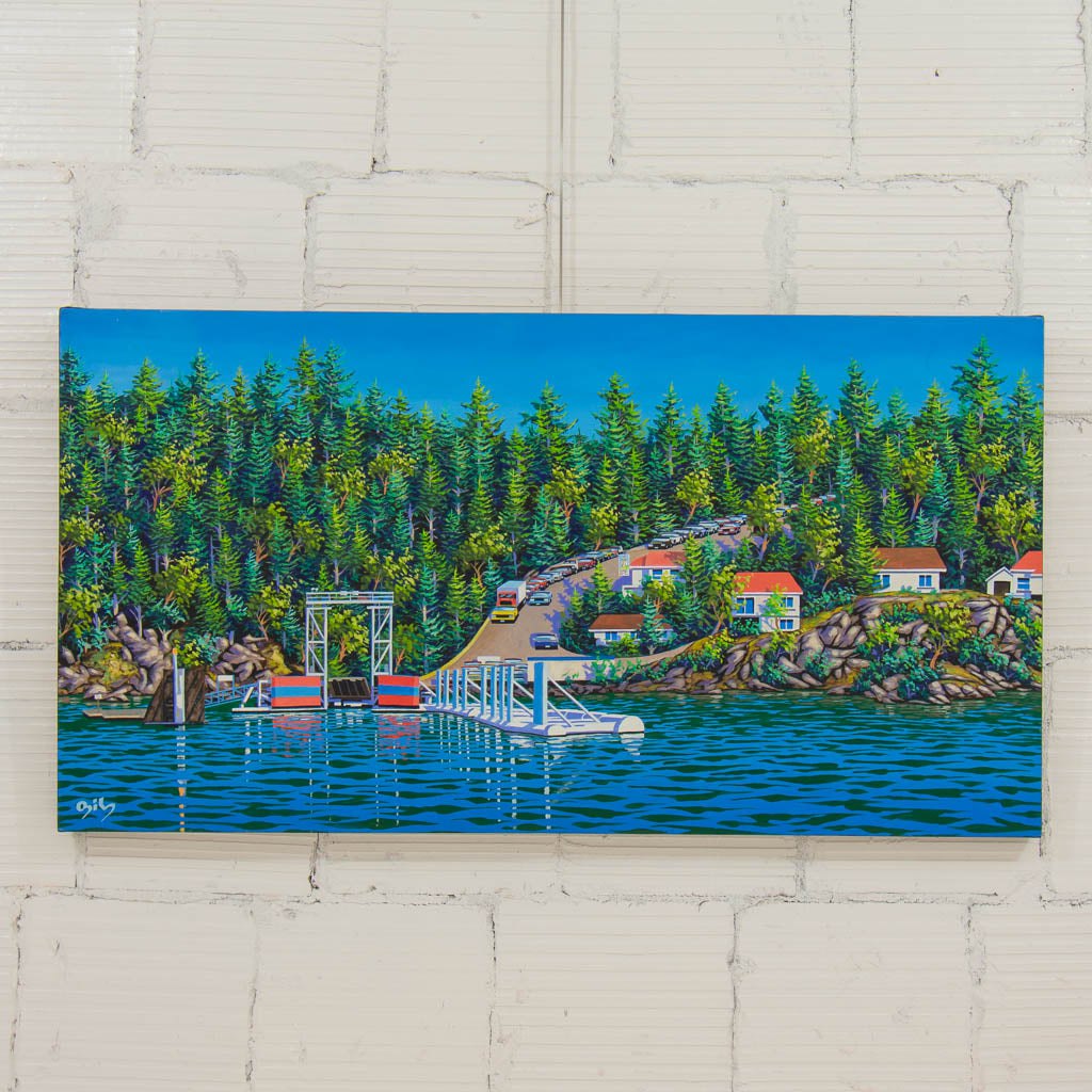 Welcome Home | 26.5" x 50" Oil on Canvas John Ogilvy