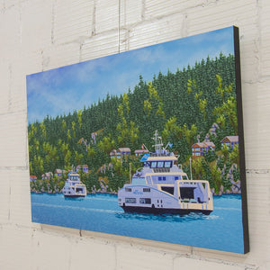 John Ogilvy On Time | 30" x 48" Oil on Canvas