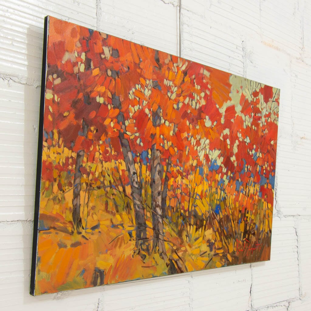 Autumn Leaves | 24" x 36" Oil on Canvas Paul Paquette