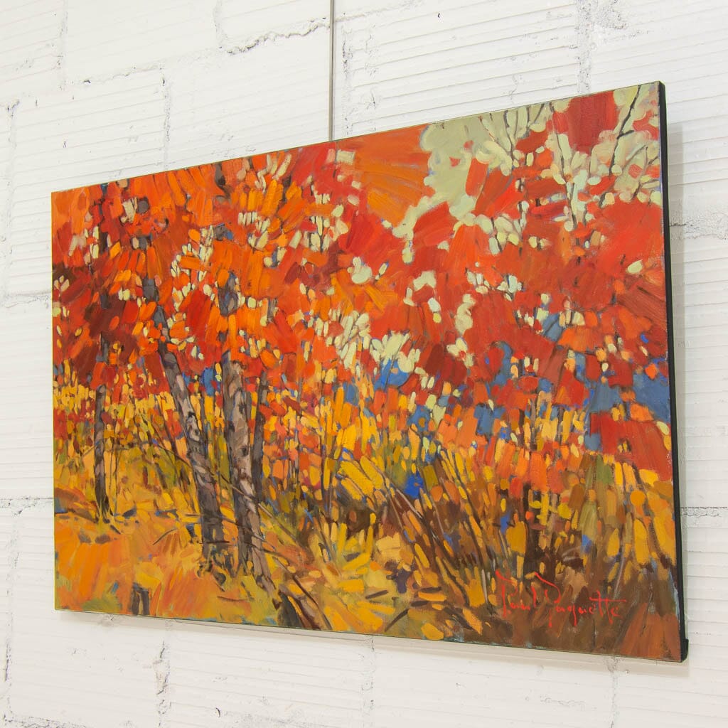 Autumn Leaves | 24" x 36" Oil on Canvas Paul Paquette