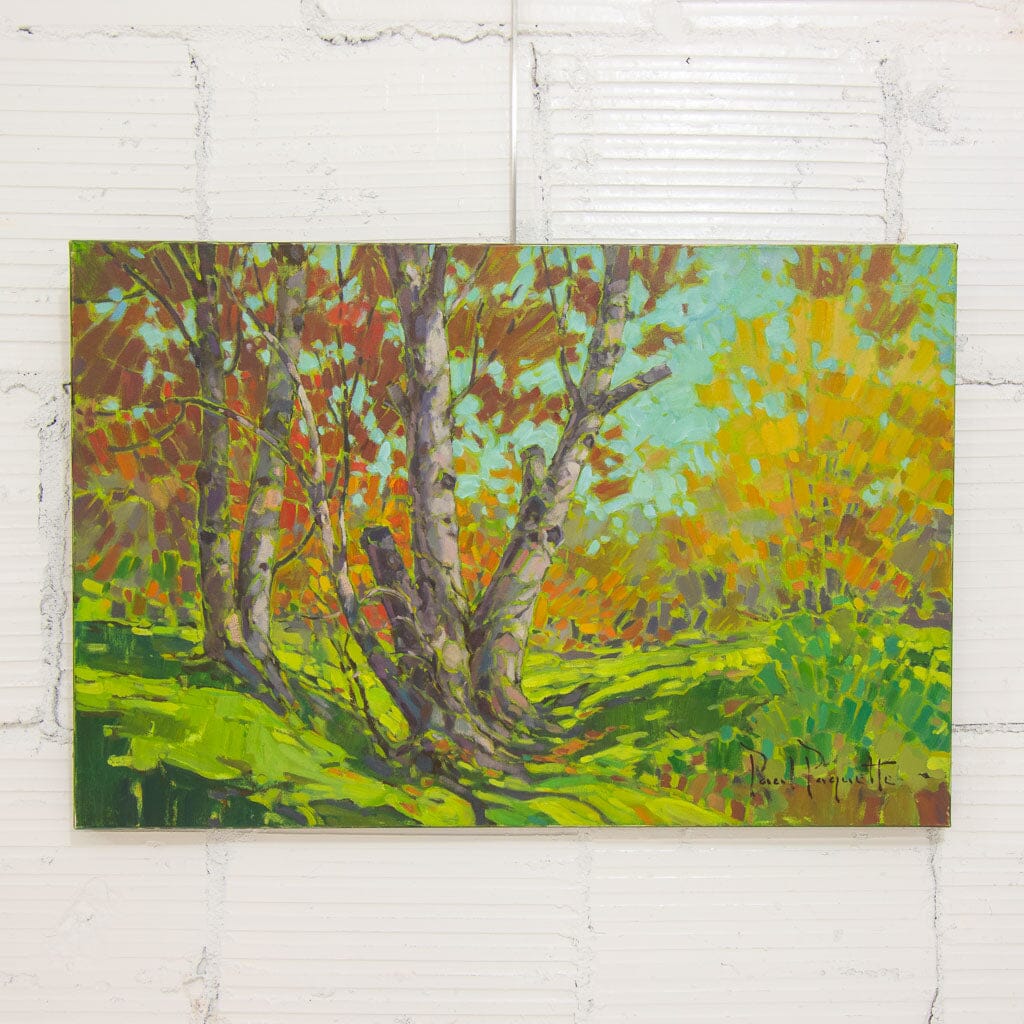 Autumn Woods | 20" x 30" Oil on Canvas Paul Paquette
