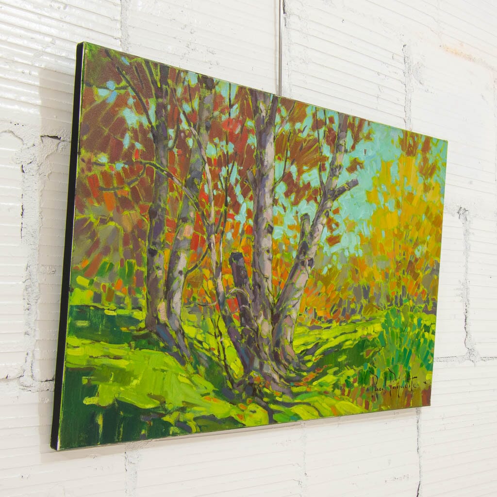 Autumn Woods | 20" x 30" Oil on Canvas Paul Paquette