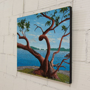Joel Mara Old Arbutus by the Bay | 30" x 36" Oil on Canvas