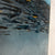 Swimming Upstream | 47" x 23.5" mixed media on panel David Graff