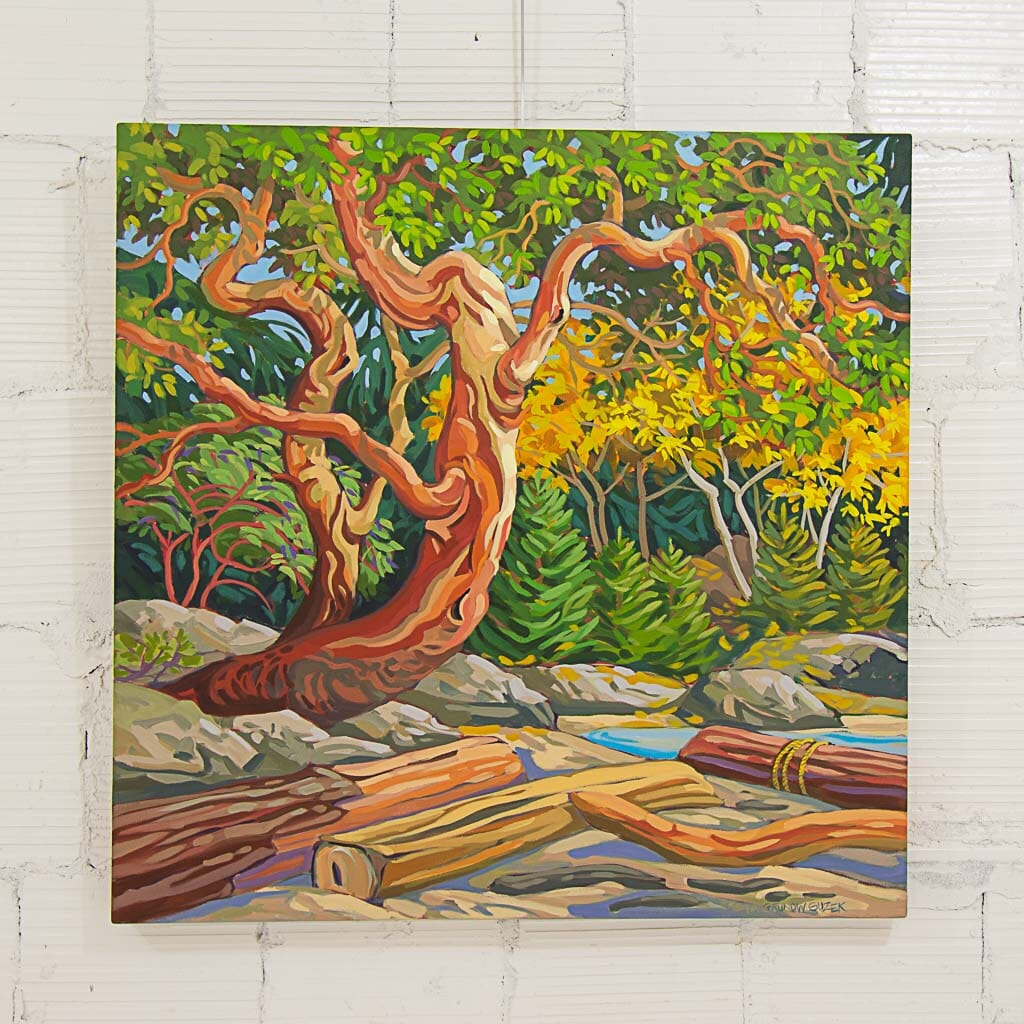Osmosis | 40" x 40" Acrylic on Canvas Greta Guzek