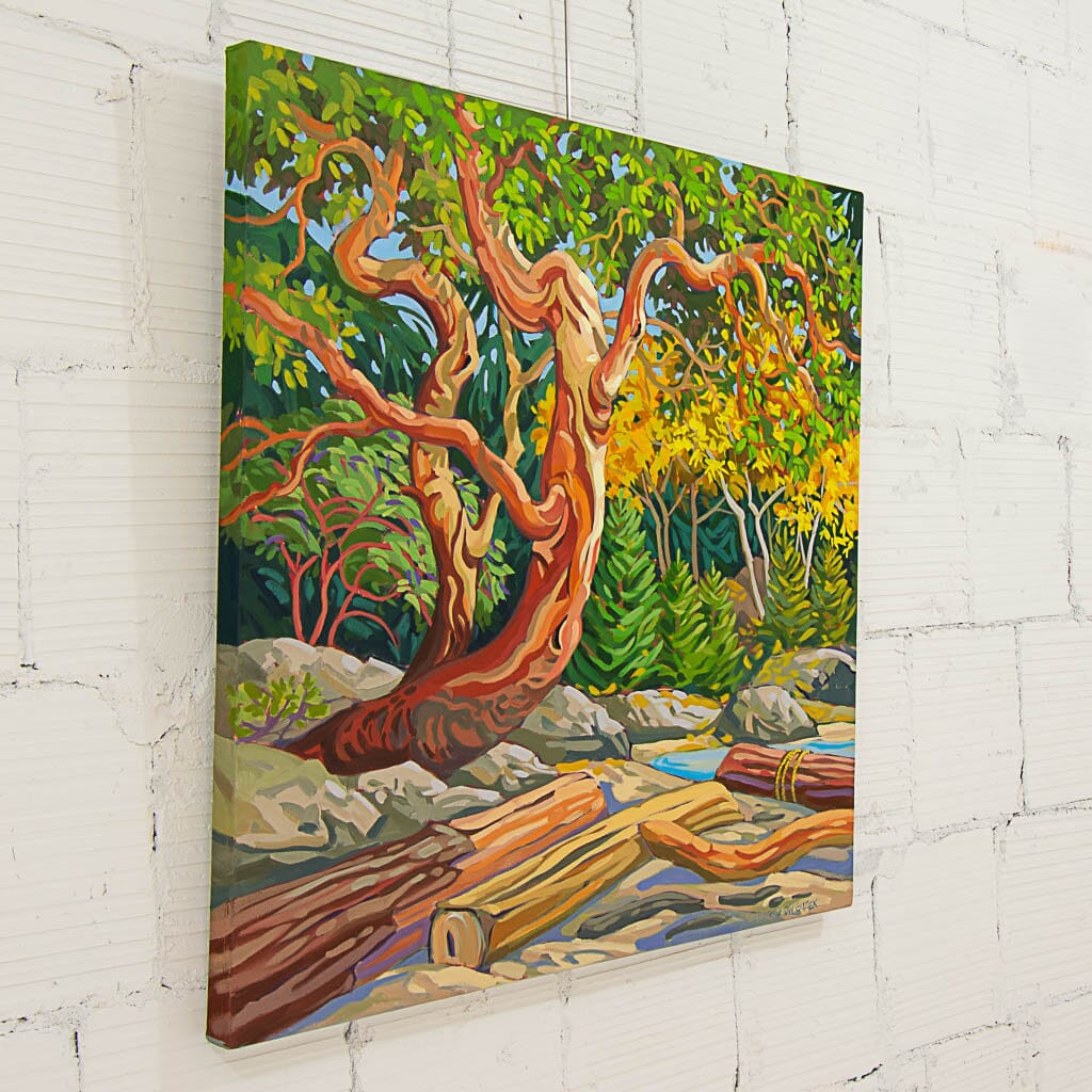 Osmosis | 40" x 40" Acrylic on Canvas Greta Guzek