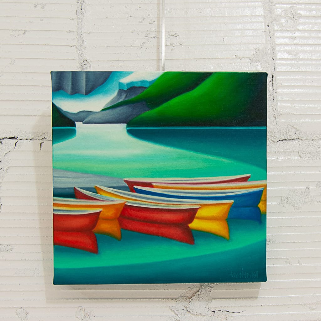 Add a Little Colour | 12" x 12" Oil on Canvas Dana Irving