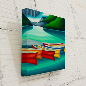 Dana Irving Add a Little Colour | 12" x 12" Oil on Canvas