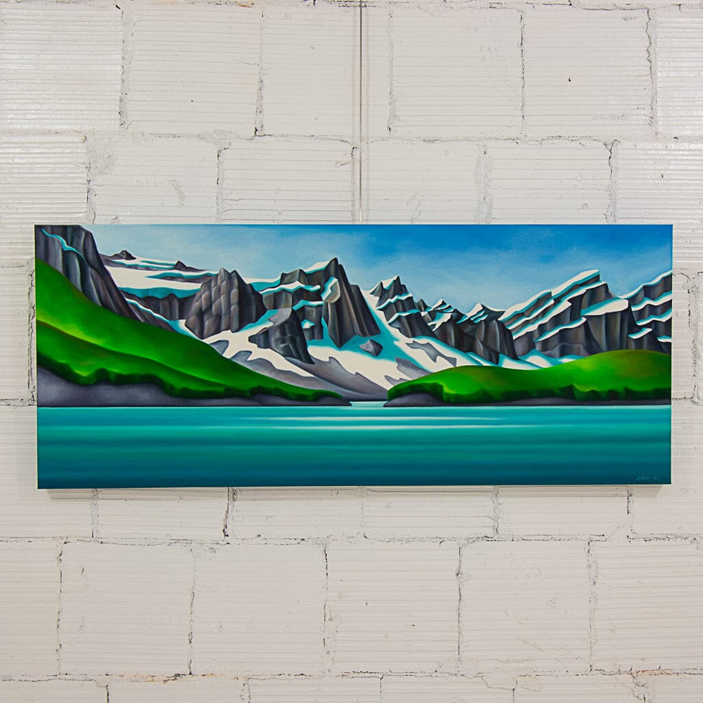Wonder Wall | 24&quot; x 58&quot; Oil on Canvas Dana Irving