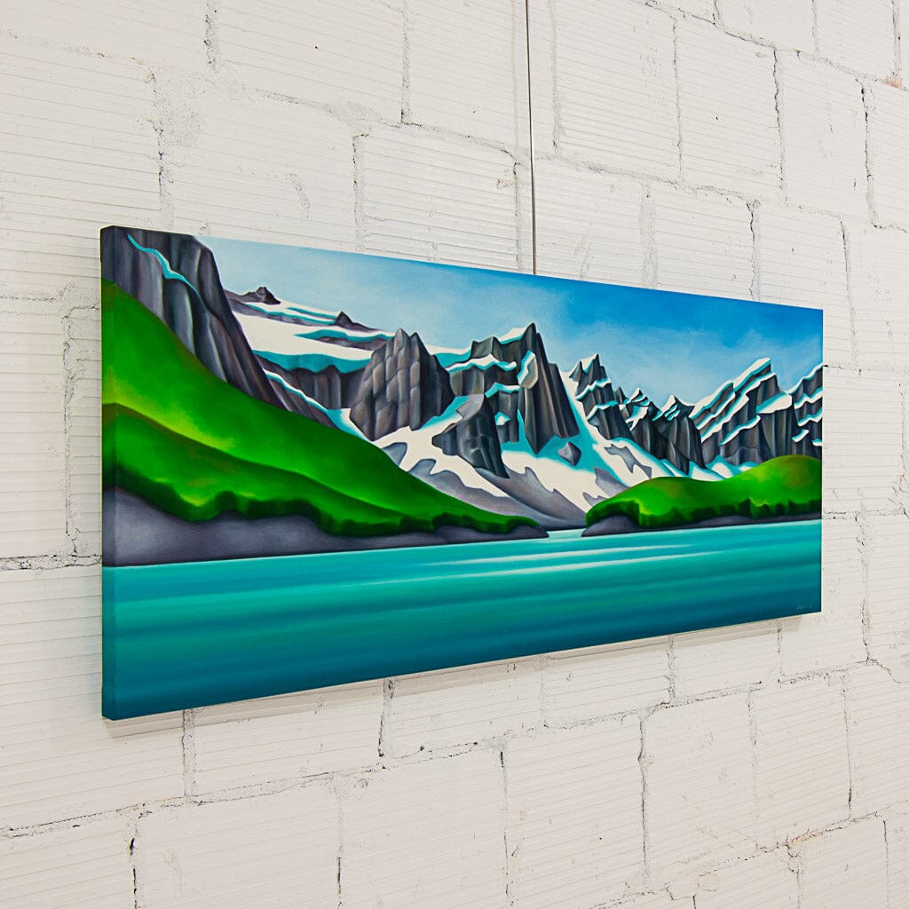 Wonder Wall | 24" x 58" Oil on Canvas Dana Irving