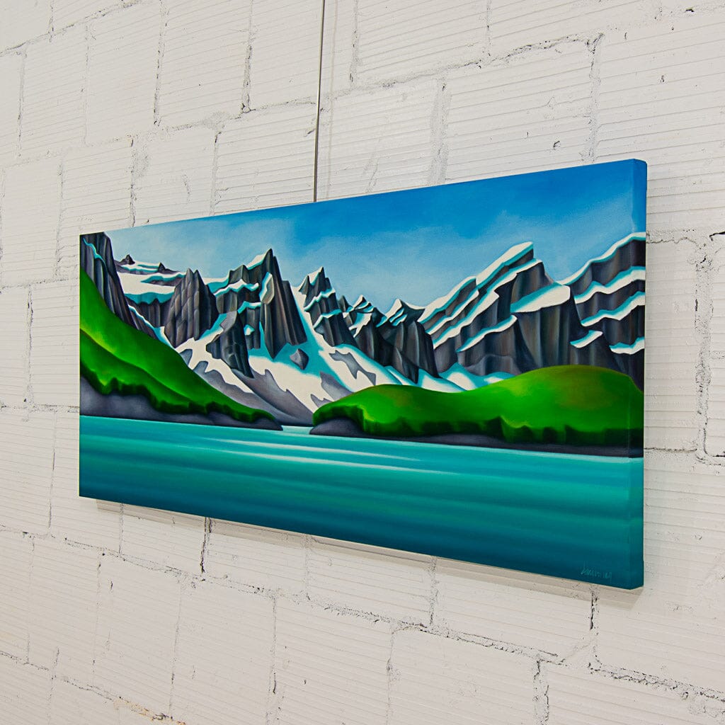 Wonder Wall | 24" x 58" Oil on Canvas Dana Irving