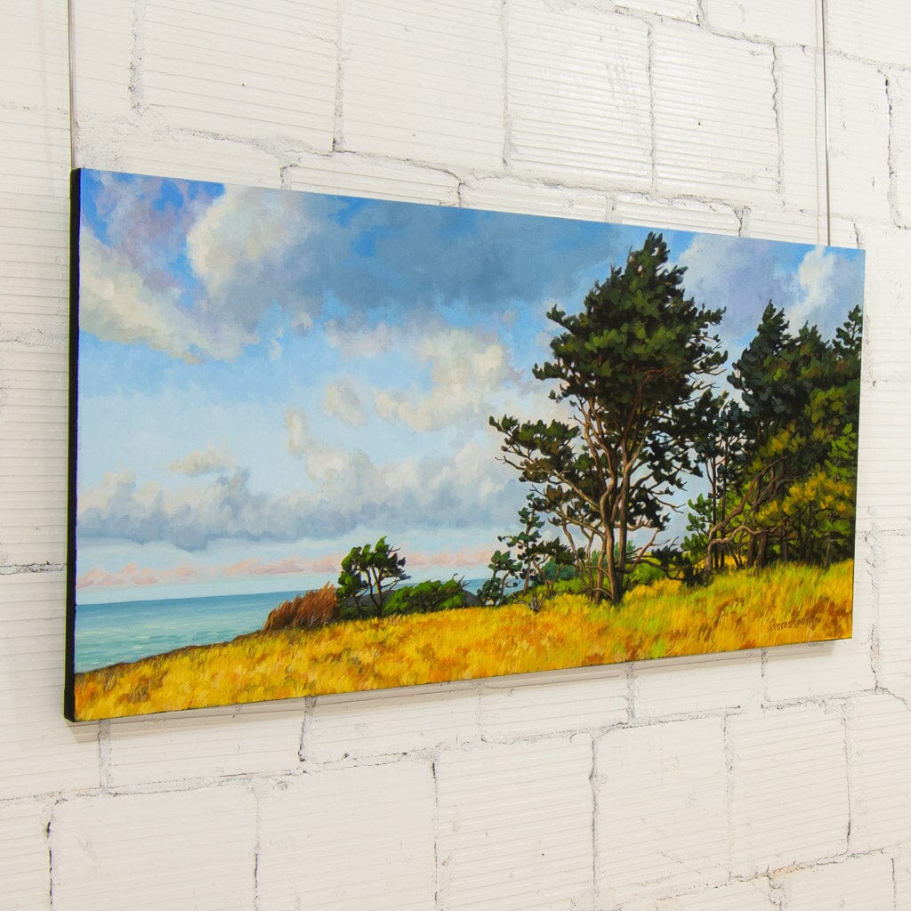 March | 30" x 60" Acrylic on Canvas Steven Armstrong