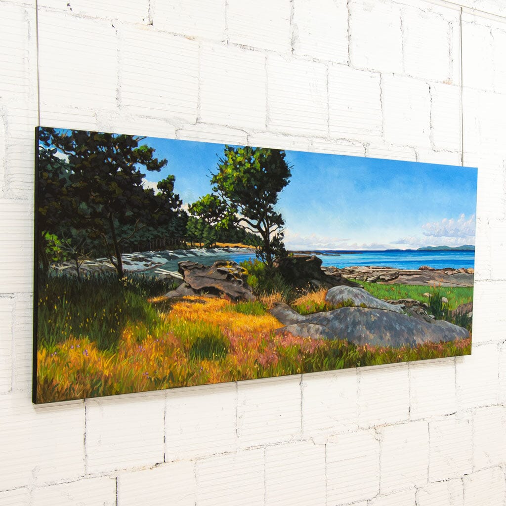 July | 36" x 84" Acrylic on Canvas Steven Armstrong