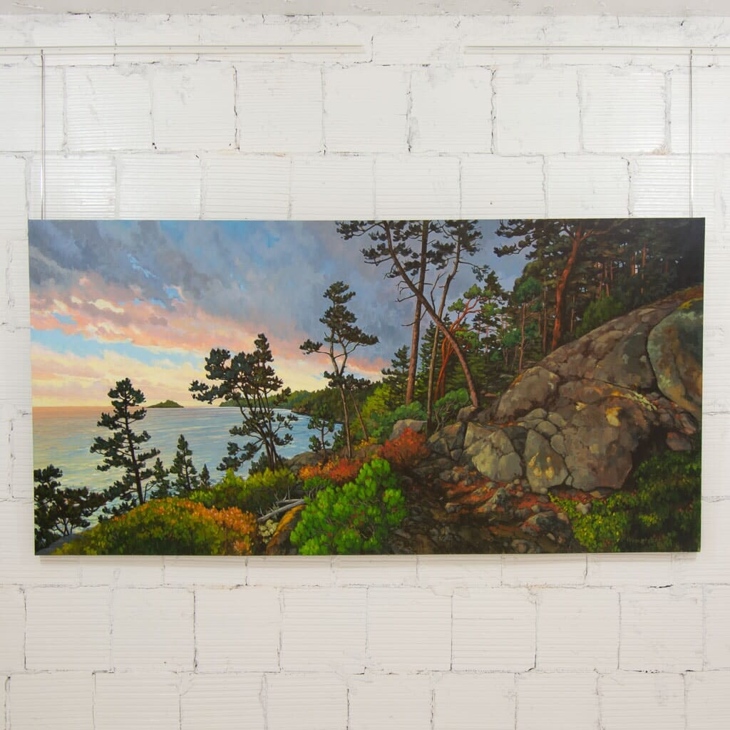 Steven Armstrong October | 48" x 96" Acrylic on Canvas