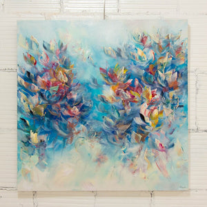 Vé Boisvert Les couleurs poetiques | 36" x 36" Acrylic on Canvas