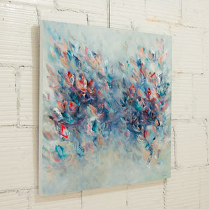 Vé Boisvert Aquarium fleuri | 36" x 36" Acrylic on Canvas