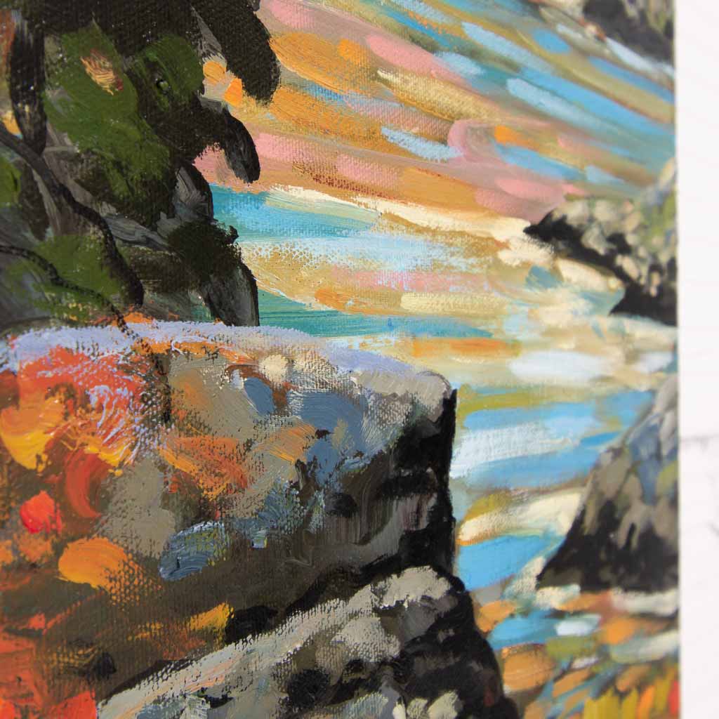 September, Clayoquot | 24" x 30" Oil on Canvas Rod Charlesworth