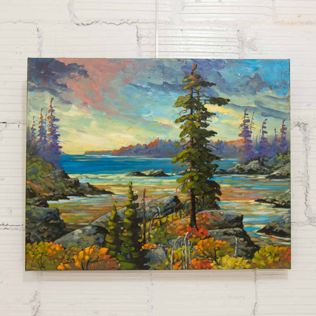 Rod Charlesworth September, Clayoquot | 24" x 30" Oil on Canvas