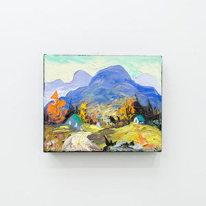 Guy Roy Vers la Vallée | 10" x 12" Oil on Canvas