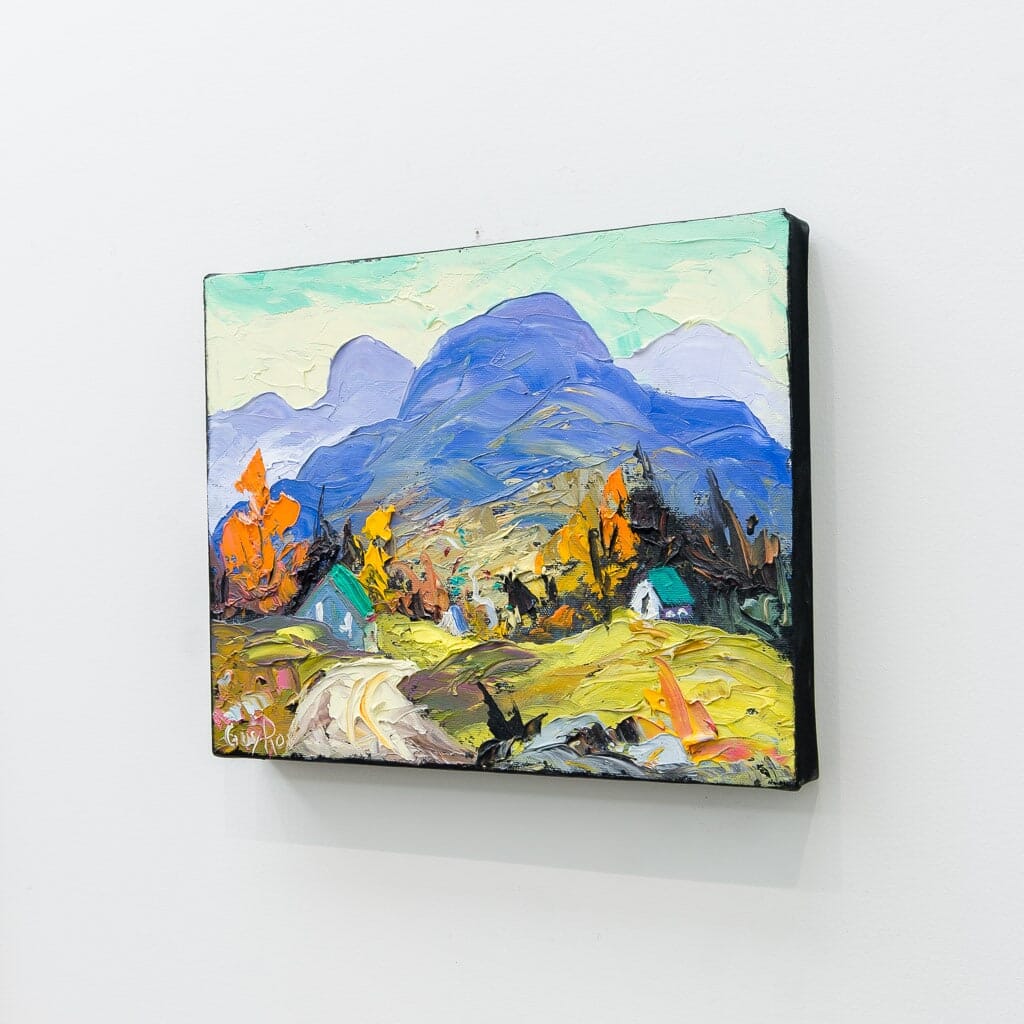 Guy Roy Vers la Vallée | 10" x 12" Oil on Canvas