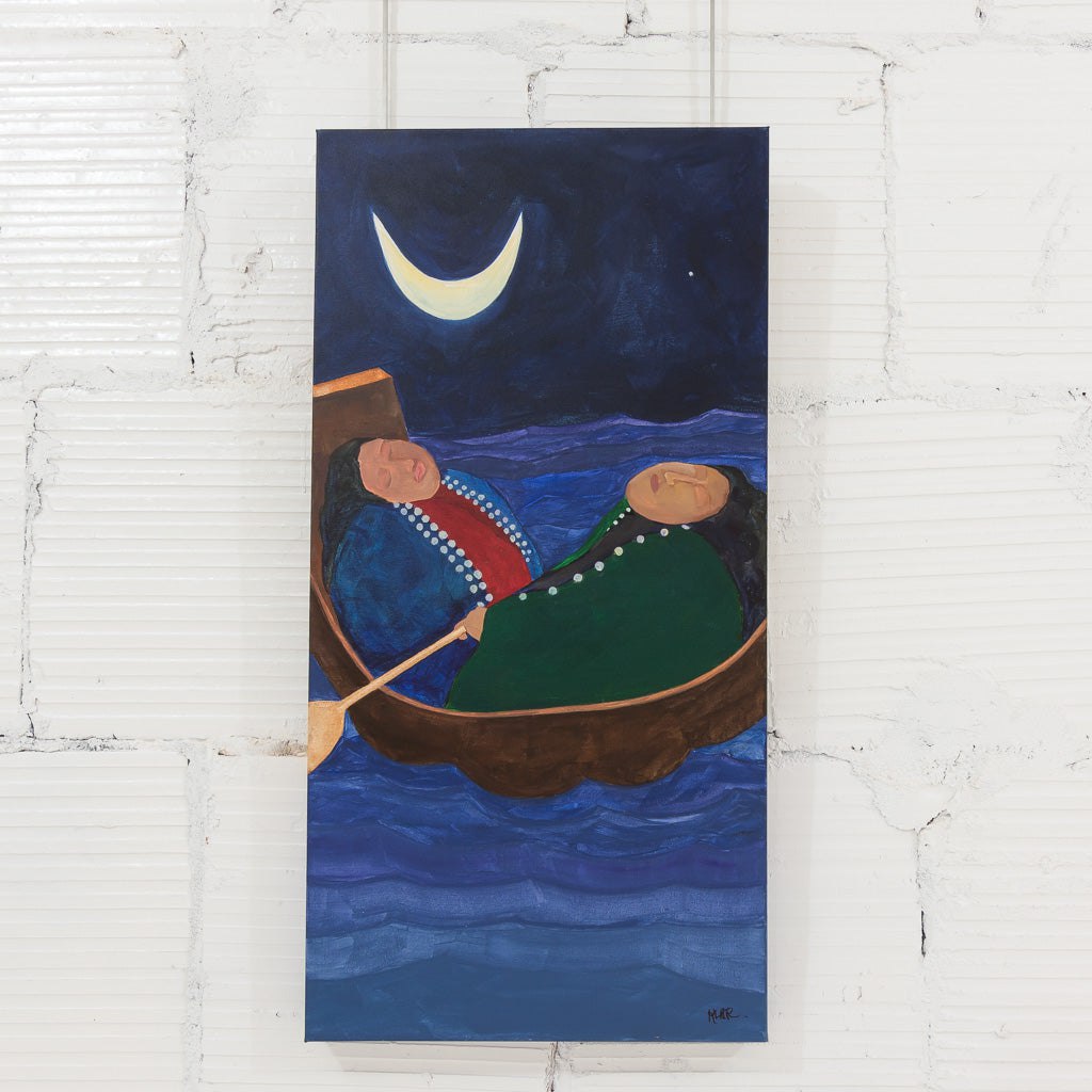 Wish Upon a Star | 30" x 15" Acrylic on Canvas Irene Klar