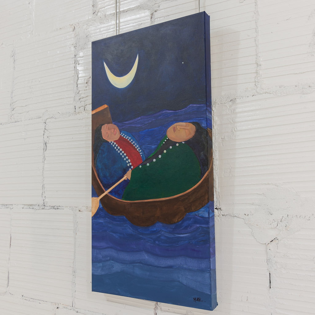 Wish Upon a Star | 30" x 15" Acrylic on Canvas Irene Klar